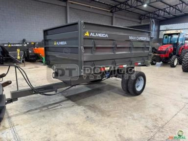Carreta Metálica basculante hidráulica Almeida MAX CARGOR 5.0 Imagem Carreta Metálica basculante hidráulica Almeida MAX CARGOR 5.0