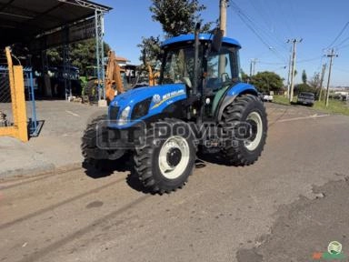 Trator New Holland TL5.80 4X4 Ano 2021 Cabinado Imagem Trator New Holland TL5.80 4X4 Ano 2021 Cabinado