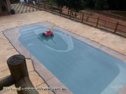 Lona-tela capa  para piscina