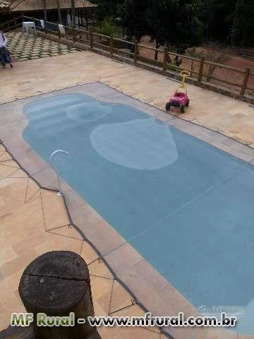 Lona-tela capa  para piscina