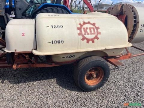 PULVERIZADOR DE 2000LTS TURBO MARCA KO Imagem PULVERIZADOR DE 2000LTS TURBO MARCA KO