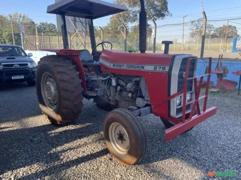 TRATOR MASSEY FERGUSON MODELO 275 ANO 76 COM DIREÇÃO HIDROSTATICA Imagem TRATOR MASSEY FERGUSON MODELO 275 ANO 76 COM DIREÇÃO HIDROSTATICA