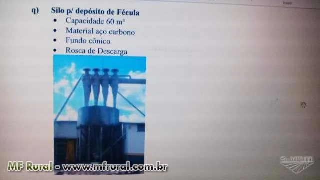 Fecularia de Mandioca Marca REX Imagem Fecularia de Mandioca Marca REX