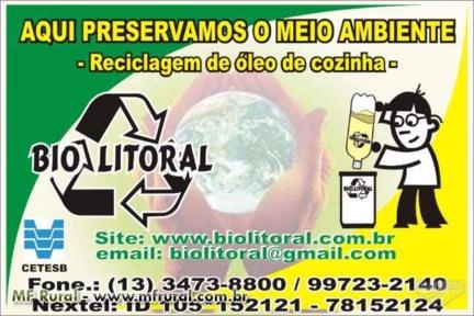 Compro oleo de fritura usado Imagem Compro oleo de fritura usado