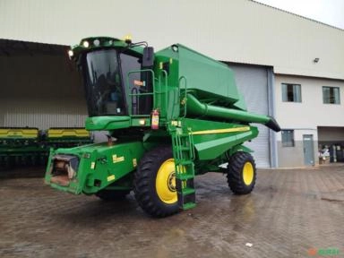Colheitadeira John Deere S440 Dual Ams com Plataforma de Corte 25 Pés e de milho 10 linhas- Ano 2019 Imagem Colheitadeira John Deere S440 Dual Ams com Plataforma de Corte 25 Pés e de milho 10 linhas- Ano 2019