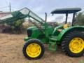 Trator John Deere 5055 Plataformado com Concha Tatu Pam 600 - Ano 2012 Imagem Trator John Deere 5055 Plataformado com Concha Tatu Pam 600 - Ano 2012