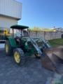 Trator John Deere 5055E Plataformado com Marispan 2 metros - Ano 2013 Imagem Trator John Deere 5055E Plataformado com Marispan 2 metros - Ano 2013
