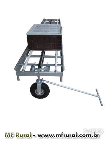 ESTEIRA PARA CARREGAMENTO FRANGO VIVO Imagem ESTEIRA PARA CARREGAMENTO FRANGO VIVO