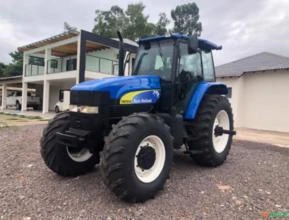 Trator New Holland TM 7010 4x4 ano 2009