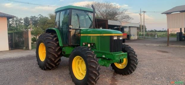 Trator Jon Deere 6605 4x4 ano 2006 Imagem Trator Jon Deere 6605 4x4 ano 2006