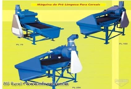 MÁQUINA DE PRÉ LIMPEZA PARA CEREAIS Imagem MÁQUINA DE PRÉ LIMPEZA PARA CEREAIS