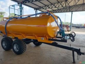 Reboque agricola tanque Facchini 6500 litros com kit multi-tarefa Andrade (novo)