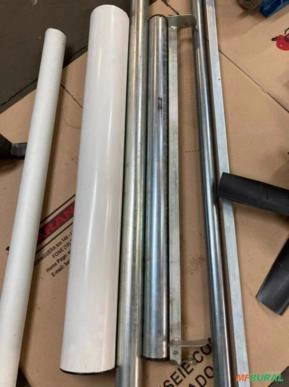 ROLETES DE INOX, PVC, FERRO GALVANIZADO E BORRACHA ROLETES DE INOX, PVC, FERRO GALVANIZADO E BORRACHA