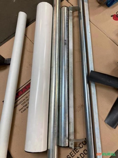 ROLETES DE INOX, PVC, FERRO GALVANIZADO E BORRACHA Imagem ROLETES DE INOX, PVC, FERRO GALVANIZADO E BORRACHA