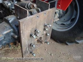 PLACA DE INSTALAÇÃO PARA TRATORES MF ,NEW HOLLAND , JONH DEERE PARA GUINCHOS TMO PLACA DE INSTALAÇÃO PARA TRATORES MF ,NEW HOLLAND , JONH DEERE PARA GUINCHOS TMO