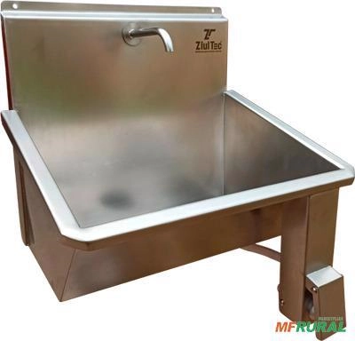 Pia Para Assepsia Inox 304 Laboratórios Imagem Pia Para Assepsia Inox 304 Laboratórios