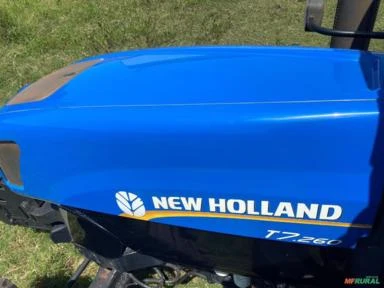Trator New Holland T7 260   ANO 2018   NOVO