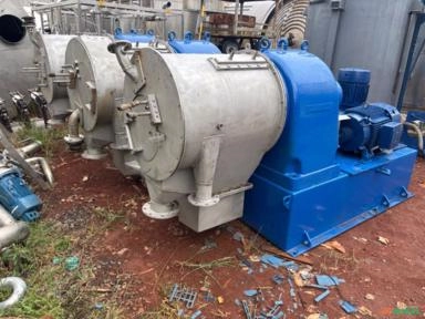 Centrifuga Pusher Secagem 10 a 12 Ton/ Hr Imagem Centrifuga Pusher Secagem 10 a 12 Ton/ Hr