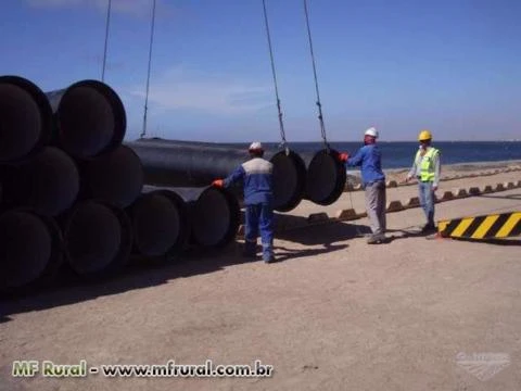 Tubos de Ferro Fundido Novos e Usados melhor preço do Brasil