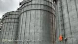 3 Silos Metálicos Capacidade 1,900 ton cada  e 1 Gerador de 650 kva