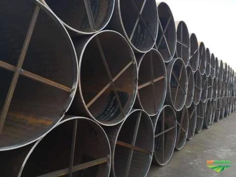 Tubos de Aço de  8  á 150 polegadas em aço carbono Pronta entrega
