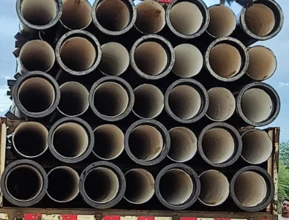Tubos de Ferro Fundido JE usados em ótimo estado de  200 , 250 e 300 mm  ÓTIMO PREÇO