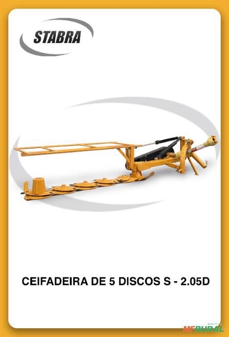 Ceifadeira de Discos 2,05 metros (5 Discos) STABRA Imagem Ceifadeira de Discos 2,05 metros (5 Discos) STABRA