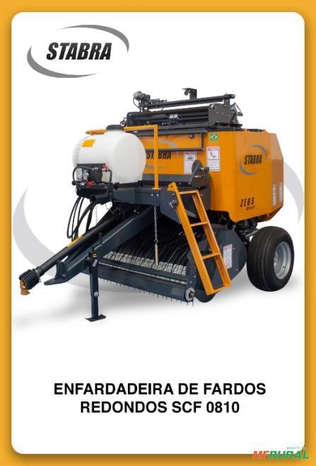 Enfardadeira Fardos Redondos 0,80 x 1,00 m (Até 130kg) STABRA Imagem Enfardadeira Fardos Redondos 0,80 x 1,00 m (Até 130kg) STABRA