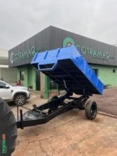 Carreta Agrícola 2 Rodas Basculante 4 Ton