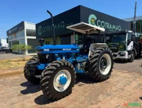 Trator New Holland 7630 4x4 ano 2000