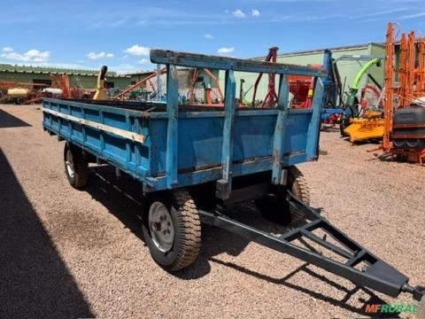 Carreta Agrícola 4 rodas 7 toneladas Imagem Carreta Agrícola 4 rodas 7 toneladas