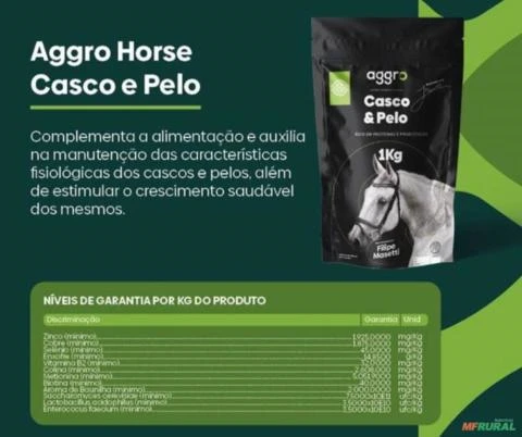 Suplemento Animal  Equino - Aggro horse