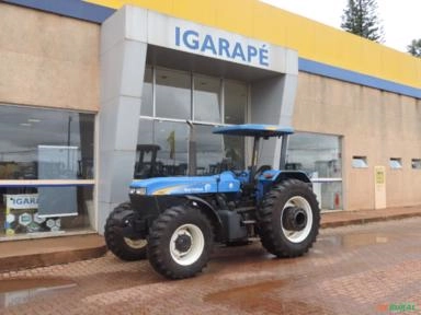 Imagem Trator Marca New Holland Modelo - 7630 Imagem Trator Marca New Holland Modelo - 7630