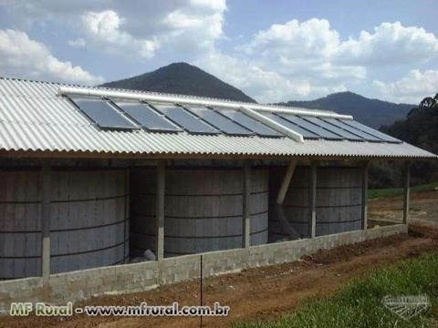 Silo para Secagem e Armazenagem de grãos Imagem Silo para Secagem e Armazenagem de grãos