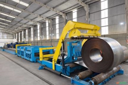 Linha de Cortar Bobinas de Aço 20mm Imagem Linha de Cortar Bobinas de Aço 20mm