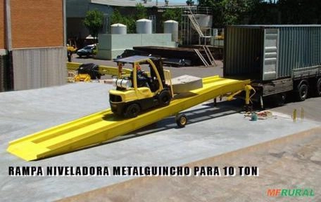 Imagem Rampa niveladora Rebocável Poliartmetal Imagem Rampa niveladora Rebocável Poliartmetal
