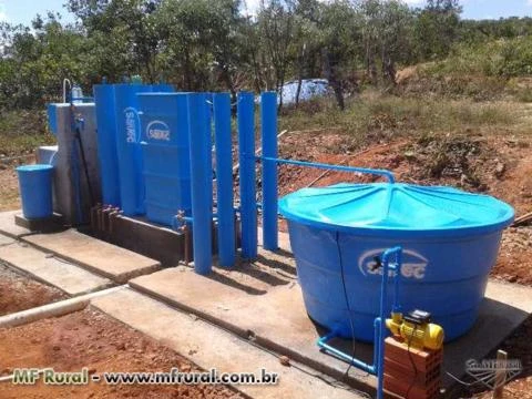 Estações tratamento de água e esgoto  ETA e ETE