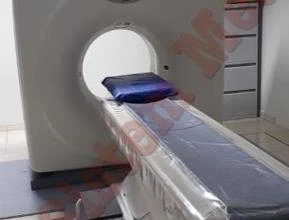 Equipamento de tomografia da GE modelo CTe Dual