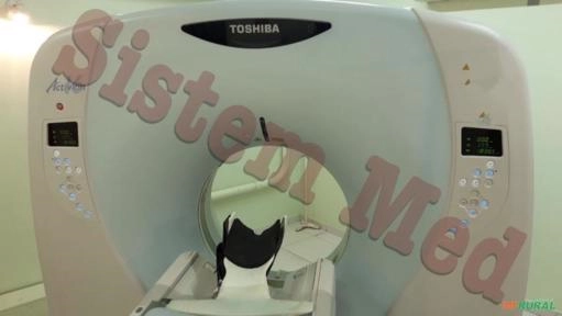 Equipamento de tomografia Toshiba de 16 canais Imagem Equipamento de tomografia Toshiba de 16 canais