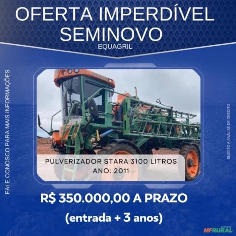 Pulverizador Stara 3100 Litros - 2011 Imagem Pulverizador Stara 3100 Litros - 2011