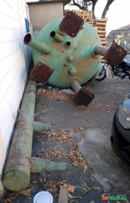 Imagem Tanque Pulmão - Aço carbono Imagem Tanque Pulmão - Aço carbono