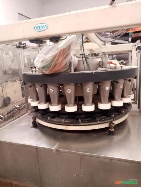 Envasadora de leite em pó Imagem Envasadora de leite em pó