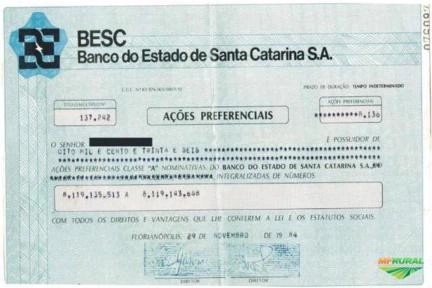 COMPRO AÇÕES DO BESC Imagem COMPRO AÇÕES DO BESC