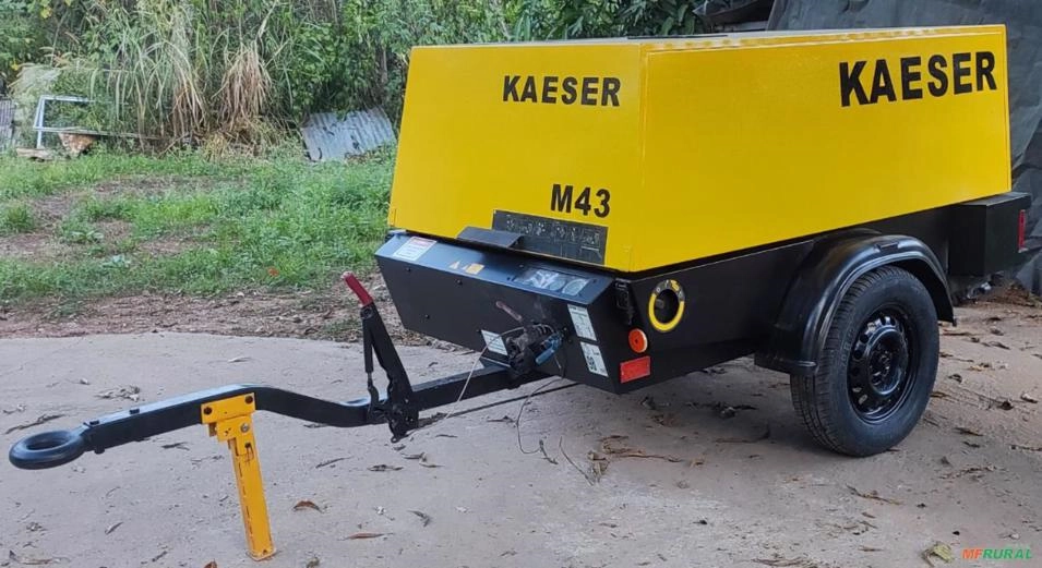 Compressor Portátil diesel de parafuso Kaeser M43 4,2m³/min 150PCM 7bar de pressão máxima Imagem Compressor Portátil diesel de parafuso Kaeser M43 4,2m³/min 150PCM 7bar de pressão máxima