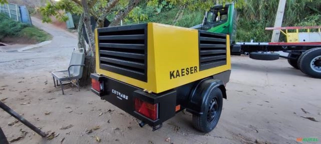 Imagem Compressor Portátil diesel de parafuso Kaeser M43 4,2m³/min 150PCM 7bar de pressão máxima Imagem Compressor Portátil diesel de parafuso Kaeser M43 4,2m³/min 150PCM 7bar de pressão máxima