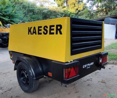 Imagem Compressor Portátil diesel de parafuso Kaeser M43 4,2m³/min 150PCM 7bar de pressão máxima Imagem Compressor Portátil diesel de parafuso Kaeser M43 4,2m³/min 150PCM 7bar de pressão máxima