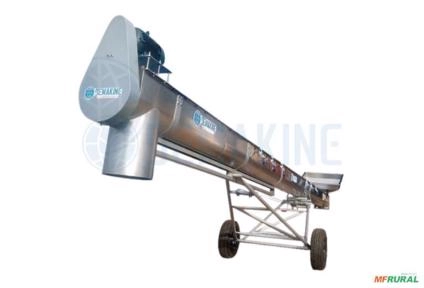 Rosca Transportadora - Aço Inox com os pés fixos Imagem Rosca Transportadora - Aço Inox com os pés fixos