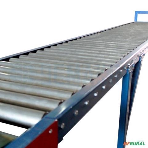 Imagem Esteira Transportadora de Caixas e Pacotes Imagem Esteira Transportadora de Caixas e Pacotes