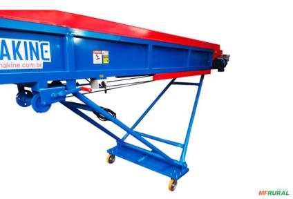 Imagem Esteira com Ajuste de Altura nas Duas Extremidades Imagem Esteira com Ajuste de Altura nas Duas Extremidades