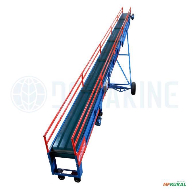 Esteira de Elevação com Guias Laterais Imagem Esteira de Elevação com Guias Laterais